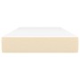 Colchón de muelles ensacados tela color crema 80x200x20 cm de , Colchones - Ref: Foro24-347679, Precio: 140,82 €, Descuento: %