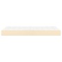 Colchón de muelles ensacados tela color crema 80x200x20 cm de , Colchones - Ref: Foro24-347679, Precio: 140,82 €, Descuento: %