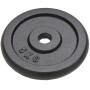 Discos de pesas de hierro fundido 4 uds 4x5 kg de vidaXL, Peso libre - Ref: Foro24-91392, Precio: 92,04 €, Descuento: %