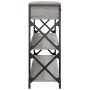Mesa consola madera de ingeniería gris Sonoma 100x28x75 cm de , Mesas auxiliares - Ref: Foro24-834193, Precio: 105,35 €, Desc...