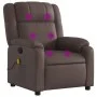 Sillón de masaje reclinable cuero sintético marrón by , Armchairs - Ref: Foro24-373531, Price: 237,34 €, Discount: %
