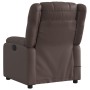 Sillón de masaje reclinable cuero sintético marrón de , Sillones - Ref: Foro24-373531, Precio: 240,96 €, Descuento: %
