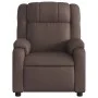 Sillón de masaje reclinable cuero sintético marrón by , Armchairs - Ref: Foro24-373531, Price: 237,34 €, Discount: %