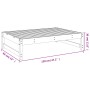 Taburete de jardín madera maciza de abeto Douglas 120x80 cm de , Sofás modulares de exterior - Ref: Foro24-825714, Precio: 90...