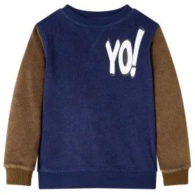 Sudadera infantil azul marino oscuro 104 de , Camisetas para niños - Ref: Foro24-13445, Precio: 11,29 €, Descuento: %