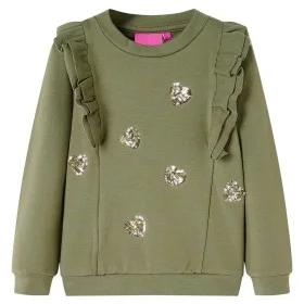 Sudadera infantil caqui 92 de , Camisetas para niños - Ref: Foro24-13734, Precio: 15,80 €, Descuento: %