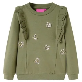 Sudadera infantil caqui 116 de , Camisetas para niños - Ref: Foro24-13736, Precio: 13,76 €, Descuento: %