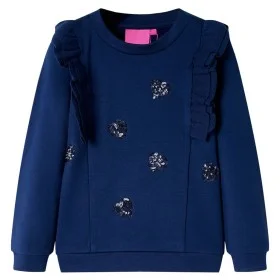 Sudadera infantil azul marino 140 de , Camisetas para niños - Ref: Foro24-13743, Precio: 13,76 €, Descuento: %