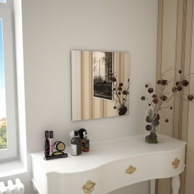 Espejo de pared cuadrado vidrio 50x50 cm de vidaXL, Espejos - Ref: Foro24-245698, Precio: 35,10 €, Descuento: %