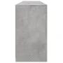 Aparador con luces LED gris hormigón 162x37x67 cm de , Aparadores - Ref: Foro24-3208998, Precio: 187,21 €, Descuento: %