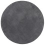 Alfombra de pelo corto suave lavable HUARTE antracita Ø 80 cm de , Alfombras - Ref: Foro24-375008, Precio: 31,67 €, Descuento: %