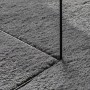 Alfombra de pelo corto suave lavable HUARTE antracita Ø 80 cm de , Alfombras - Ref: Foro24-375008, Precio: 31,67 €, Descuento: %