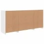Aparador con luces LED blanco 142,5x37x67 cm de , Aparadores - Ref: Foro24-3209065, Precio: 198,27 €, Descuento: %