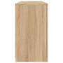 Aparador con luces LED roble Sonoma 142,5x37x67 cm de , Aparadores - Ref: Foro24-3209067, Precio: 192,54 €, Descuento: %