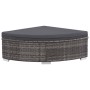 Set de muebles de jardín 6 pzas y cojines ratán sintético gris de vidaXL, Conjuntos de jardín - Ref: Foro24-44425, Precio: 45...