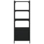 Librería de 3 estantes madera ingeniería negro 41x30x109,5 cm de , Librerías y estanterías - Ref: Foro24-838998, Precio: 49,7...