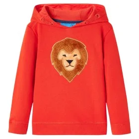 Sudadera infantil con capucha rojo 104 de , Camisetas para niños - Ref: Foro24-13320, Precio: 12,74 €, Descuento: %