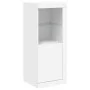 Aparador con luces LED blanco 41x37x100 cm de , Aparadores - Ref: Foro24-836644, Precio: 89,70 €, Descuento: %