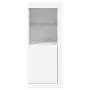 Aparador con luces LED blanco 41x37x100 cm de , Aparadores - Ref: Foro24-836644, Precio: 89,70 €, Descuento: %