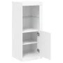 Aparador con luces LED blanco 41x37x100 cm de , Aparadores - Ref: Foro24-836644, Precio: 89,70 €, Descuento: %