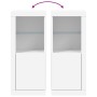Aparador con luces LED blanco 41x37x100 cm de , Aparadores - Ref: Foro24-836644, Precio: 93,93 €, Descuento: %