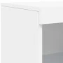 Aparador con luces LED blanco 41x37x100 cm de , Aparadores - Ref: Foro24-836644, Precio: 89,70 €, Descuento: %