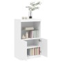 Aparador con luces LED blanco 60,5x37x100 cm de , Aparadores - Ref: Foro24-836665, Precio: 79,36 €, Descuento: %