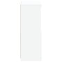 Aparador con luces LED blanco 60,5x37x100 cm de , Aparadores - Ref: Foro24-836665, Precio: 79,36 €, Descuento: %