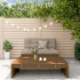 Juego de muebles jardín 2 pzas madera maciza pino marrón miel de , Conjuntos de jardín - Ref: Foro24-3186623, Precio: 224,55 ...