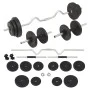 Juego de pesas 30 kg barra y mancuernas de vidaXL, Peso libre - Ref: Foro24-91401, Precio: 86,16 €, Descuento: %
