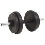 Juego de pesas 30 kg barra y mancuernas de vidaXL, Peso libre - Ref: Foro24-91401, Precio: 124,15 €, Descuento: %