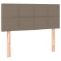 Cabecero de tela gris taupe 80x5x78/88 cm de , Cabeceros y pies de cama - Ref: Foro24-346008, Precio: 34,68 €, Descuento: %