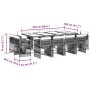 Set comedor de jardín con cojines 13 pzas ratán sintético beige en Conjuntos de jardín | Comprar online en Foru.es