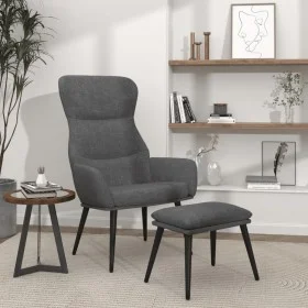 Sillón de relax con reposapiés tela gris claro de , Sillones - Ref: Foro24-3097429, Precio: 118,42 €, Descuento: %