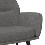 Sillón de relax con reposapiés tela gris claro de , Sillones - Ref: Foro24-3097429, Precio: 118,42 €, Descuento: %