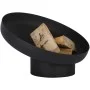 Esschert Design Brasero inclinado acero negro FF402 de Esschert Design, Chimeneas - Ref: Foro24-422496, Precio: 110,16 €, Des...