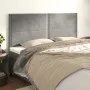Cabeceros 4 unidades de terciopelo gris claro 80x5x78/88 cm de , Cabeceros y pies de cama - Ref: Foro24-3116246, Precio: 92,9...