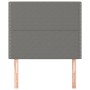 Cabeceros 2 unidades de tela gris oscuro 90x5x78/88 cm de , Cabeceros y pies de cama - Ref: Foro24-3116175, Precio: 48,36 €, ...