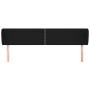 Cabecero de tela negro 183x23x78/88 cm de , Cabeceros y pies de cama - Ref: Foro24-3117020, Precio: 62,50 €, Descuento: %