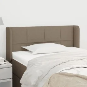 Taupe gray fabric headboard 83x16x78/88 cm by , Headboards and footboards - Ref: Foro24-3118746, Price: 41,97 €, Discount: %
