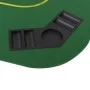 Poker surface 8 players folding into 4 rectangular green by vidaXL, Game and poker tables - Ref: Foro24-80208, Price: 85,37 €...