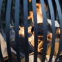 Esschert Design Brasero esfera enrejada acero al carbono negro FF400 de Esschert Design, Chimeneas - Ref: Foro24-422495, Prec...