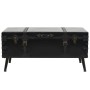 Mesa de centro de MDF y acero 102x51x48 cm de vidaXL, Mesas de centro - Ref: Foro24-245760, Precio: 197,39 €, Descuento: %