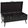 Mesa de centro de MDF y acero 102x51x48 cm de vidaXL, Mesas de centro - Ref: Foro24-245760, Precio: 197,39 €, Descuento: %
