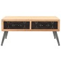 Mesa de centro de madera maciza de abeto 115x55x50 cm de vidaXL, Mesas de centro - Ref: Foro24-245777, Precio: 159,24 €, Desc...