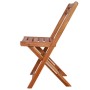 Sillas de bistró 2 unidades madera maciza de acacia de vidaXL, Sillas de jardín - Ref: Foro24-44012, Precio: 84,43 €, Descuen...
