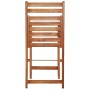Sillas de bistró 2 unidades madera maciza de acacia de vidaXL, Sillas de jardín - Ref: Foro24-44012, Precio: 84,43 €, Descuen...