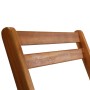 Sillas de bistró 2 unidades madera maciza de acacia de vidaXL, Sillas de jardín - Ref: Foro24-44012, Precio: 84,43 €, Descuen...