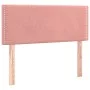 Box spring bed with mattress and LED pink velvet 120x200 cm by , Beds and slatted bases - Ref: Foro24-3134338, Price: 374,76 ...