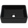 Lavabo de cerámica rectangular negro 41x30x12 cm de vidaXL, Lavabos - Ref: Foro24-142734, Precio: 72,90 €, Descuento: %